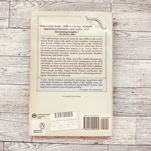 Thou Shalt Not Be Aware by Alice Miller - Society's Betrayal of the Child - PB - Picture 10 of 14